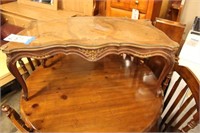 ANTIQEU FRENCH INLAID COFFEE TABLE