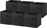 Foldable Storage Bins Cubes Organizer, 6-Pack,