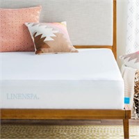 Linenspa Premium Smooth Mattress Protector, Twin