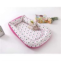 Lorient Home Reversible Bassinet Baby Lounger Bed,