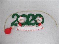 (6) 2020 Christmas Ornament
