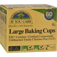 (2) If You Care Large Baking Cups 60 Cups