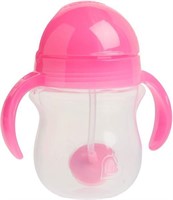 (3) Munchkin Click Lock Weighted Flexi-Straw Cup