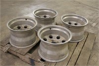 (4) 5-Bolt Rims, Approx 15"x10"