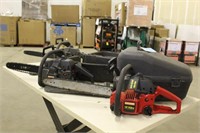 (3) Craftsman Chainsaws- (2) w/Cases, Does Not Run