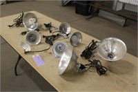 Assorted Clip on Heat Lamps, Work Per Seller