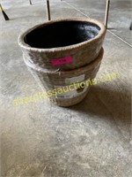 13.5" Composite Woven Nesting Pot