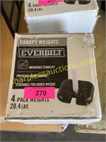Everbilt Canopy Weights