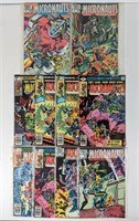 Group of Micronauts Comic Books (x10 + 1 Double)