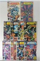 Group of Micronauts Comic Books (x10)