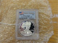 2005-W Silver Eagle Dollar