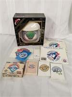 Topps Collectible Sky Dome + Jays Post Cards +