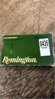 Remington accelerator 20 center fire catridges