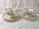 Vintage Signed Royal Doulton Cups and Saucers