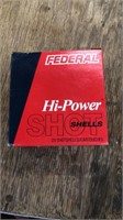 Federal hi power 25 shotshells 12 gauge 5 shot