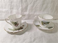 Adderley+Sandringham Cups and Saucers