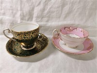 2 tea cups and Saucers - Royal Grafton +