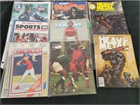 Assorted Vintage Magazines and Programs inc Mad