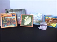 6 ASSORTED PUZZLES