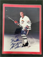 Signed Personalized Guy Lafleur 8x10 Photo