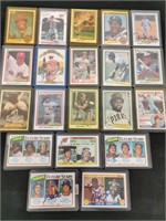 Signed MLB Baseball Cards from the 70s and 80s