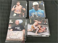 Four Signed UFC Personalities inc Dana White