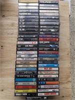 Lot of 59 70's -90's Rock Cassettes
