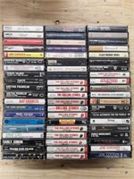 Lot of Sixty 60's - 80's Classic Artists Cassettes