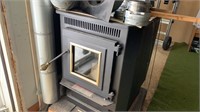 Never used.  pellet stove, with extras