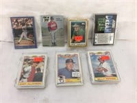 1980’s MLB Baseball Mini Trading Card Sets