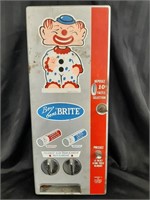 Vintage Bon Bons " Brite " 10 Cent Vending Machine