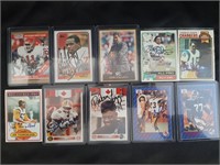 NFL & CFL Autographed Foorball Trading Cards
