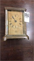 Jerome & co mantel clock wind bell with handle