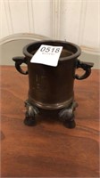 Bronze Mini urn 4 1/2 inches