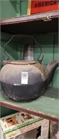 Cast Iron Tea Pot
12" tall including handle