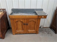 Primitive dry sink