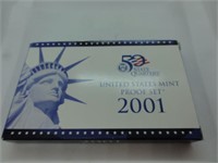 United States Mint Proof Set 2001