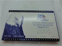 United States Mint Proof Set 2001