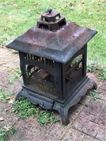 Vintage Outdoor Moose Fire Pit Fireplace