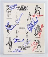 37th All Star Game Signed Legends Card