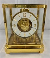 LeCoultre Atmos Brass & Glass Clock