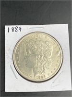 1889 Morgan Silver $1 Dollar U.S. Coin