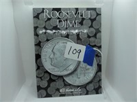 Roosevelt Dime 1940's to 1960's- NOT complete