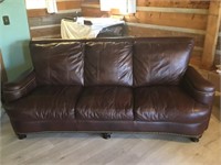 Italian Leather Couch, Great Condition