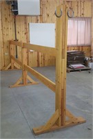 16' wooden divider/fence/tack display