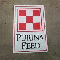 Purina sign, advertising 2x3'