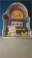 New Wilton slot machine cake pan