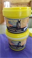 Finish Line Equine Muscle Tone Buckets NEW