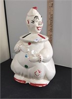 Antique Clown Cookie Jar