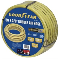 New Goodyear 50' x 3/8" Rubber Air Hose Yellow